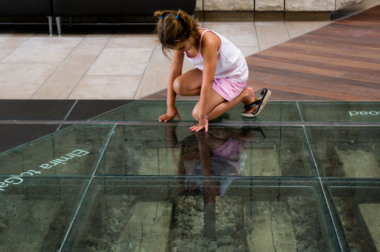 glass floor